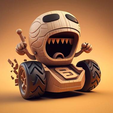 3D модель LittleBigPlanet Картинг игра (STL)